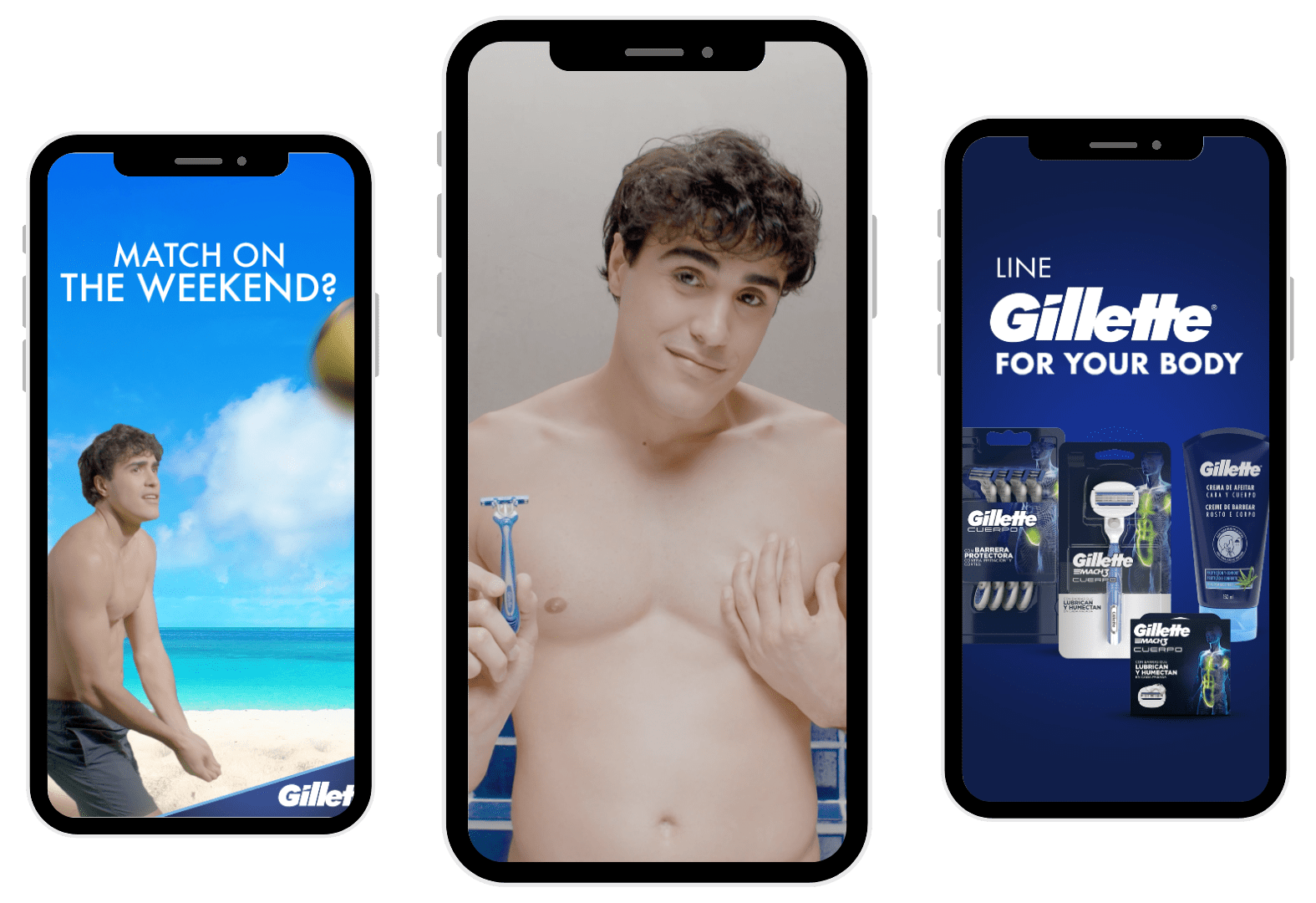 Gillette Body Launch